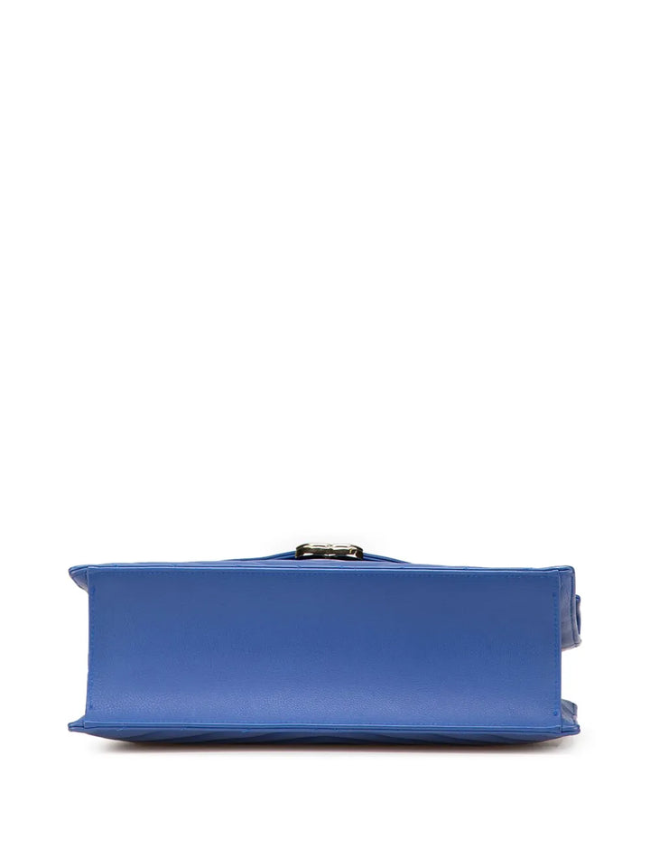 Chanel Pre Owned 2019 Chevron Calfskin Coco Envelope Shoulder Bag — Same as shown — Size One Size — Back View