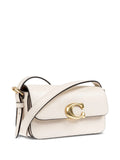 Coach Logo Plaque Shoulder Bag — Same as shown — Size One Size — Top View