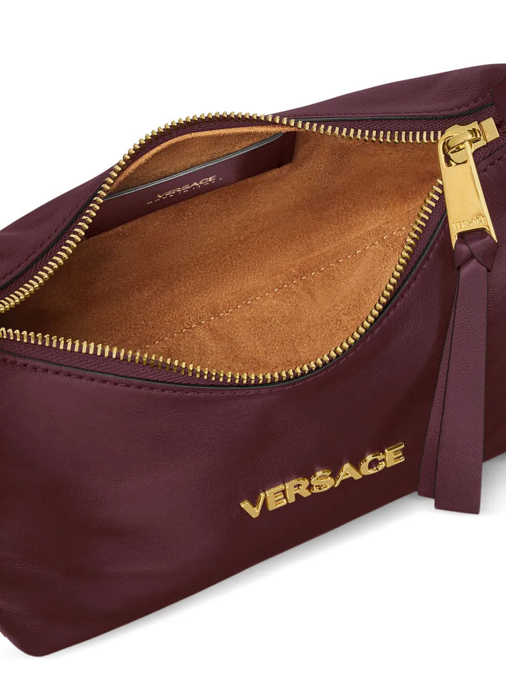 Versace Logo Lettering Shoulder Bag — Same as shown — Size One Size — Top View