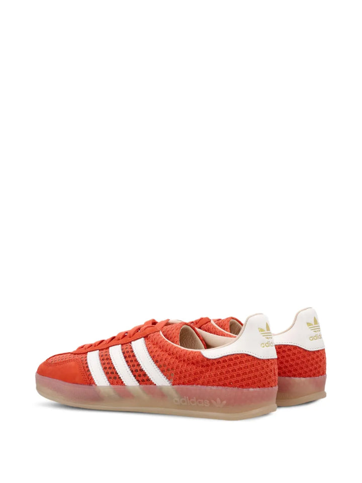 adidas Gazelle Indoor Sneakers — Carrot Orange — Size US M 7 - US W 8.5 — Back View
