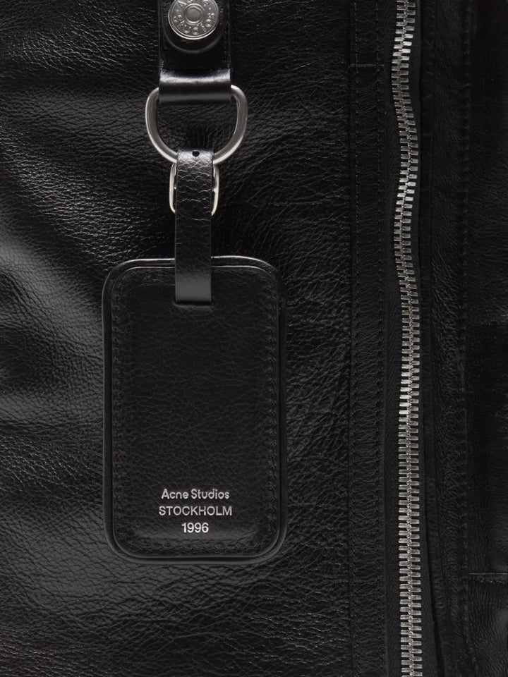 Acne Studios Camero Zip Fastening Leather Shoulder Bag — Same as shown — Size One Size — Detail View