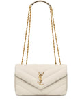 Saint Laurent Small Loulou Shoulder Bag — Same as shown — Size One Size — Front View