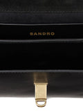 Sandro Leather Shoulder Bag — Same as shown — Size One Size — Detail View