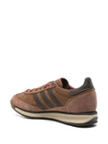 adidas Leather Sneakers — Chocolate Brown — Size US M 10 - US W 11.5 — Back View