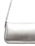 Michael Michael Kors Empire Metallic Leather Shoulder Bag — Same as shown — Size One Size — Back View
