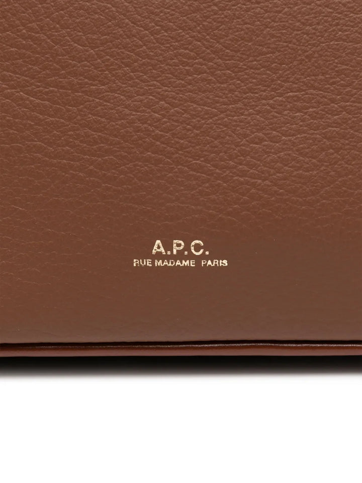 Apc Leather Shoulder Bag — Same as shown — Size One Size — Top View