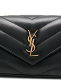 Saint Laurent Small Loulou Shoulder Bag — Same as shown — Size One Size — Top View