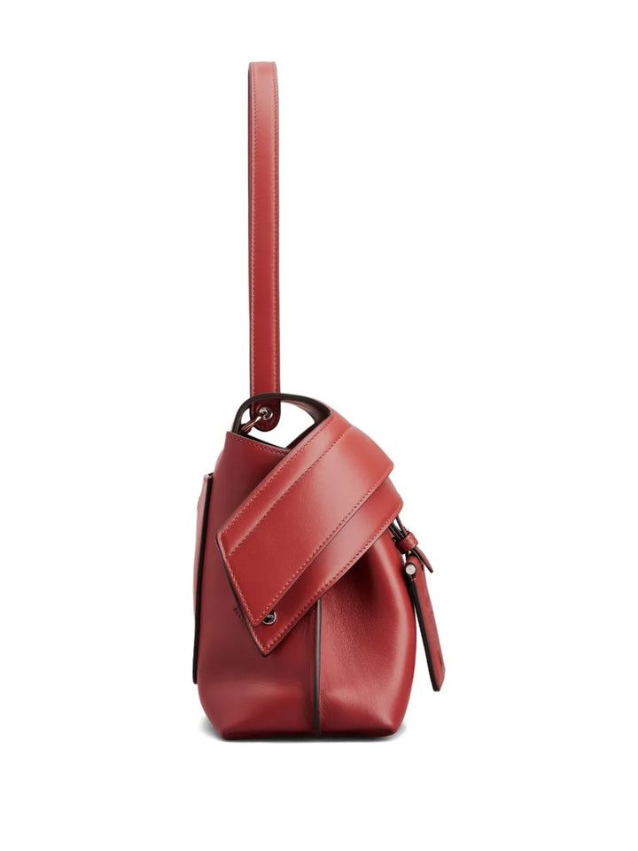 Tods Leather Flap Shoulder Bag — Same as shown — Size One Size — Detail View