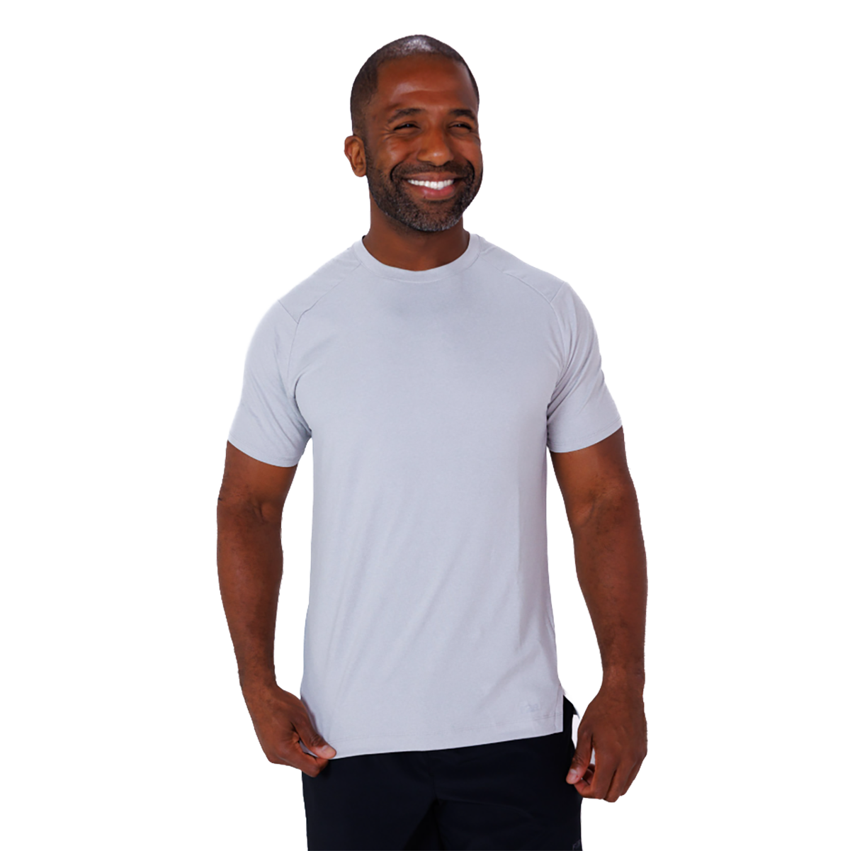 F2R Cationic Jersey Crew  Shortsleeve — Heather Red Mahogany — Size Small — Alternate View 10