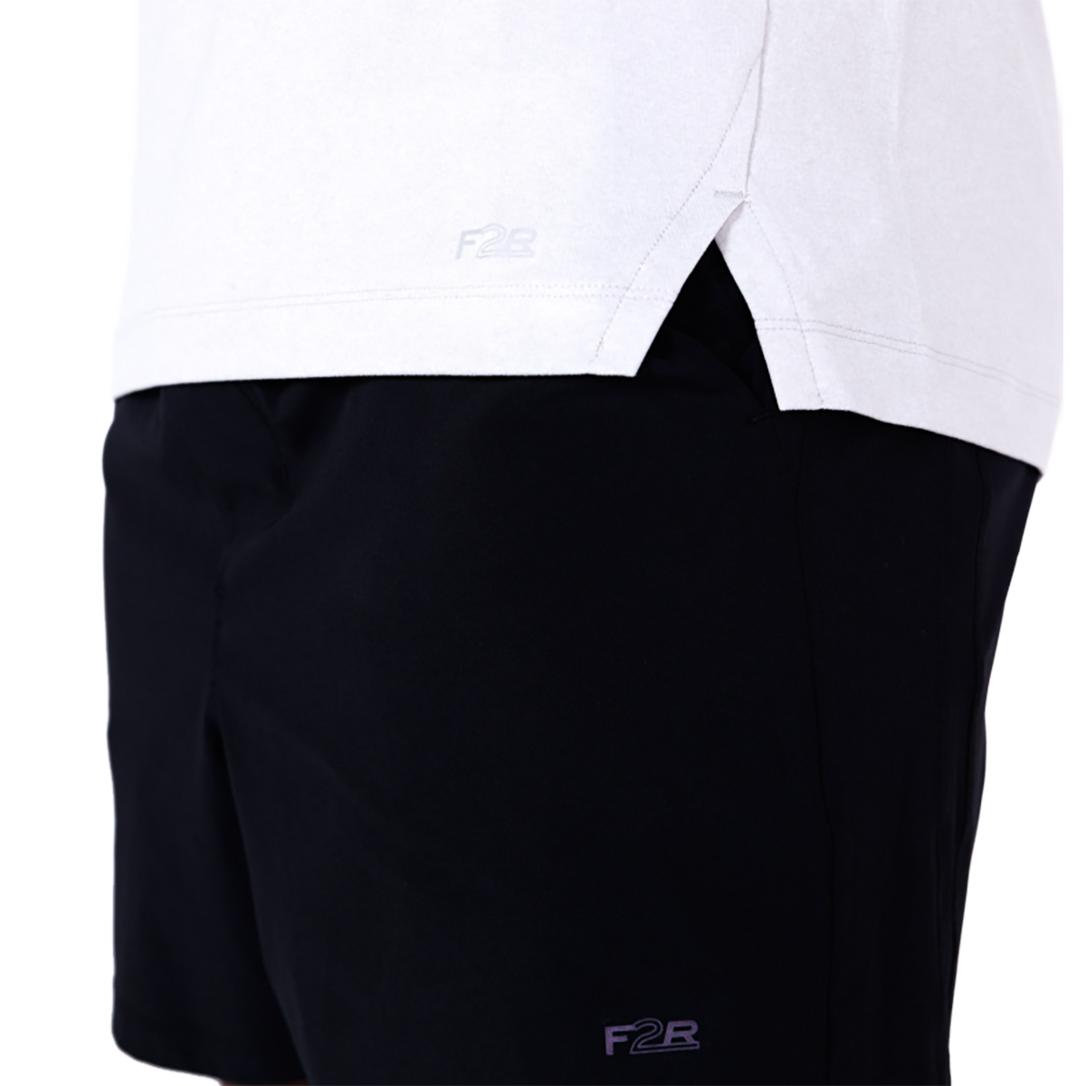 F2R Cationic Jersey Crew  Shortsleeve — Heather Red Mahogany — Size Small — Alternate View 13