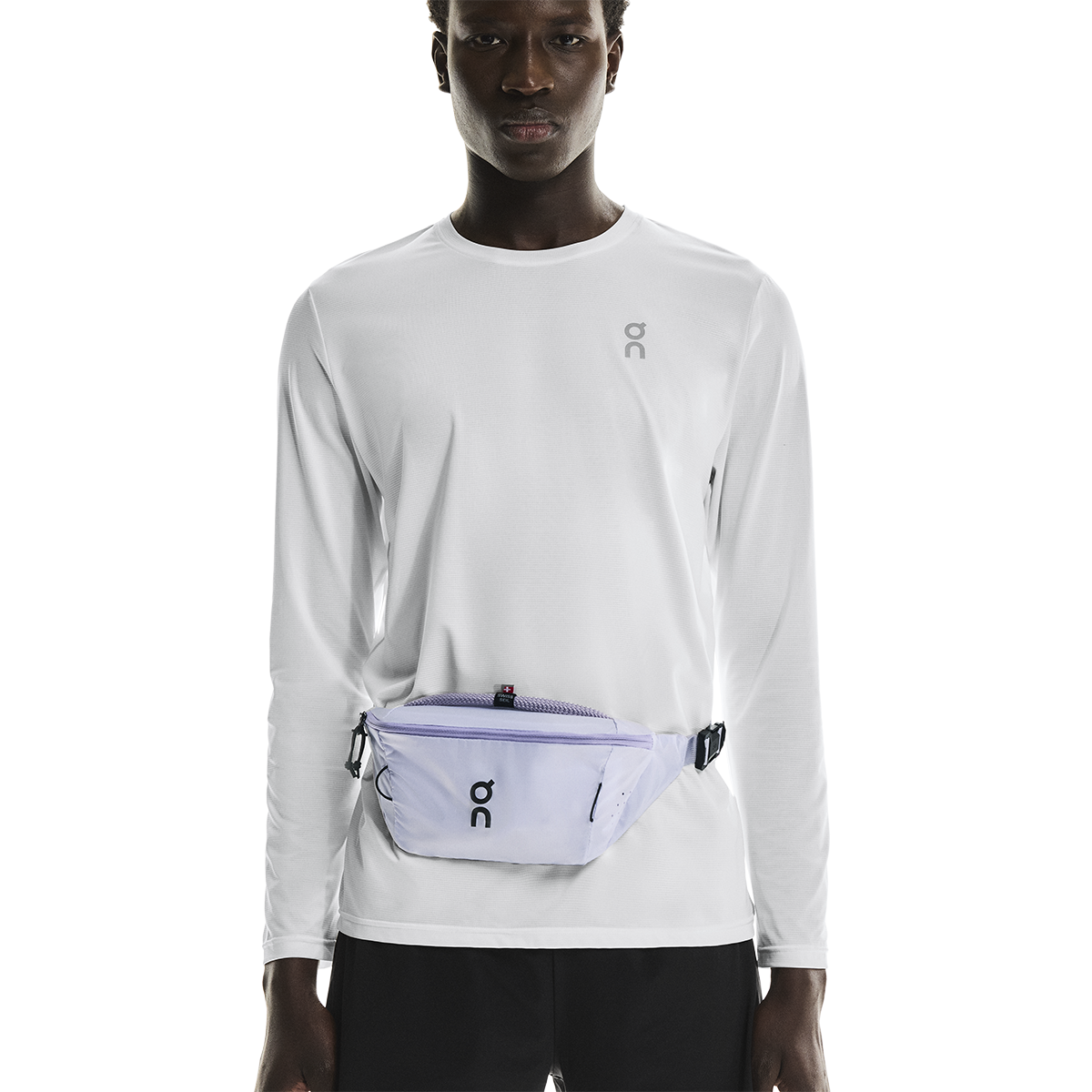 ON Waist Pack 2L Lite — Sand — Size One Size — Side View