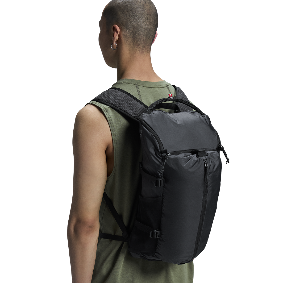 ON Speed Pack 18L Lite — Sand — Size One Size — Back View