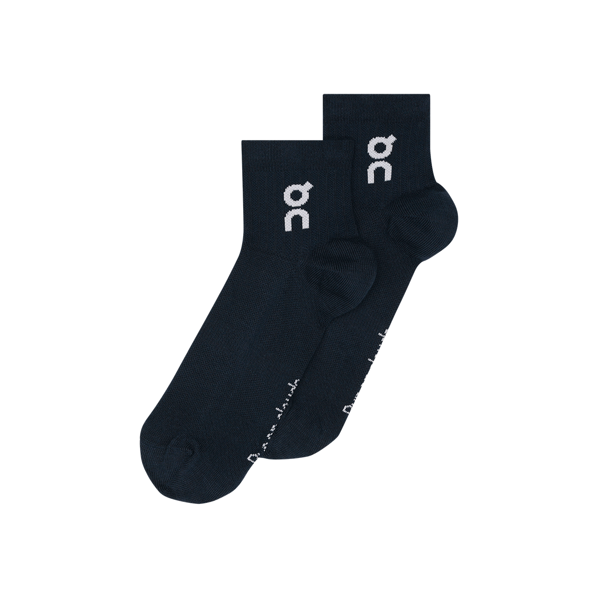 ON Logo Sock Mid 3P — Navy — Size Small — Alternate View 9