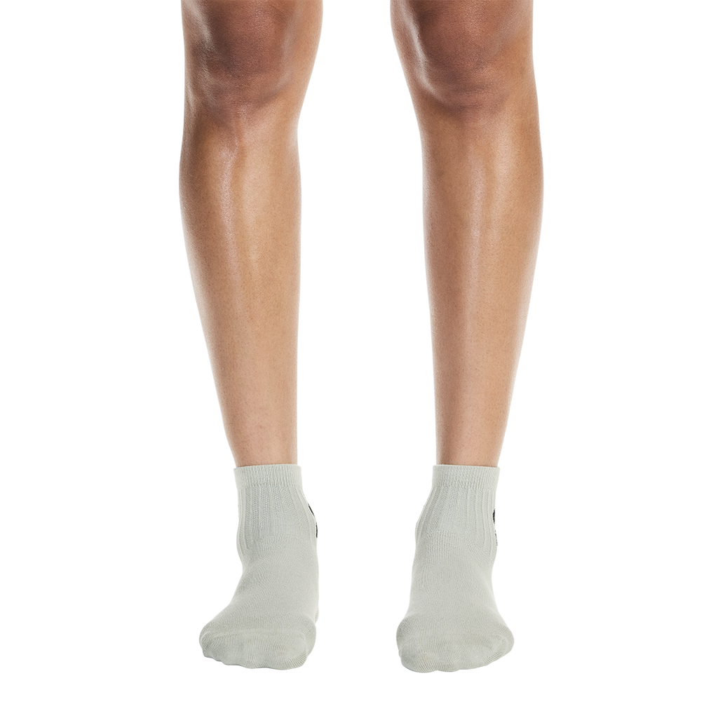 ON Logo Sock Mid 3P — Navy — Size Small — Back View