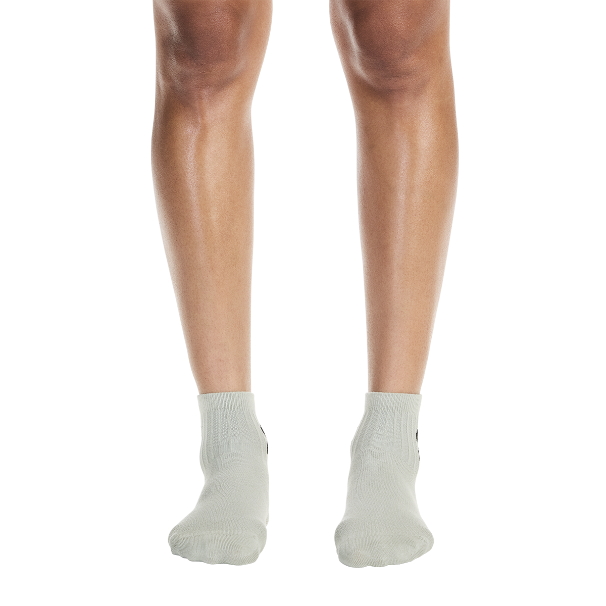 ON Logo Sock Mid 3P — Navy — Size Small — Back View