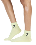 ON Logo Sock Mid 3P — Navy — Size Small — Front View