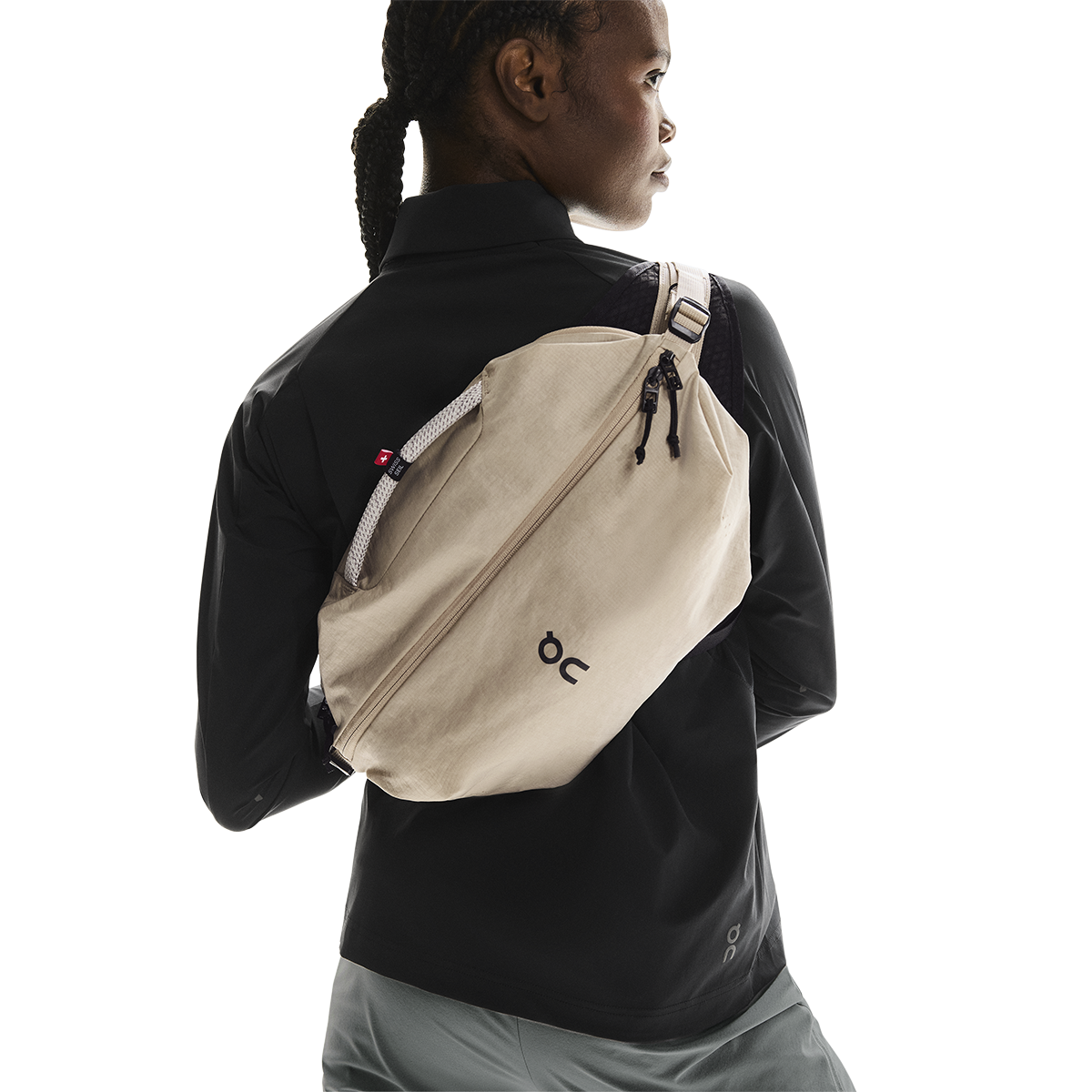 ON Sling Pack 9L — Sand - Black — Size One Size — Alternate View 9
