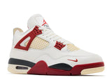 Nigel Sylvester x Air Jordan 4 Retro OG SP Brick After Brick — Sail/Cinnabar-Anthracite-Muslin — Size US M 3.5 - US W 5 — Back View