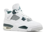 Air Jordan 4 Retro Oxidised Green — Oxidised Green — Size US M 3.5 - US W 5 — Side View