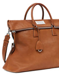 Maison Margiela Leather 5Ac Top Handle Shoulder Bag — Same as shown — Size One Size — Top View