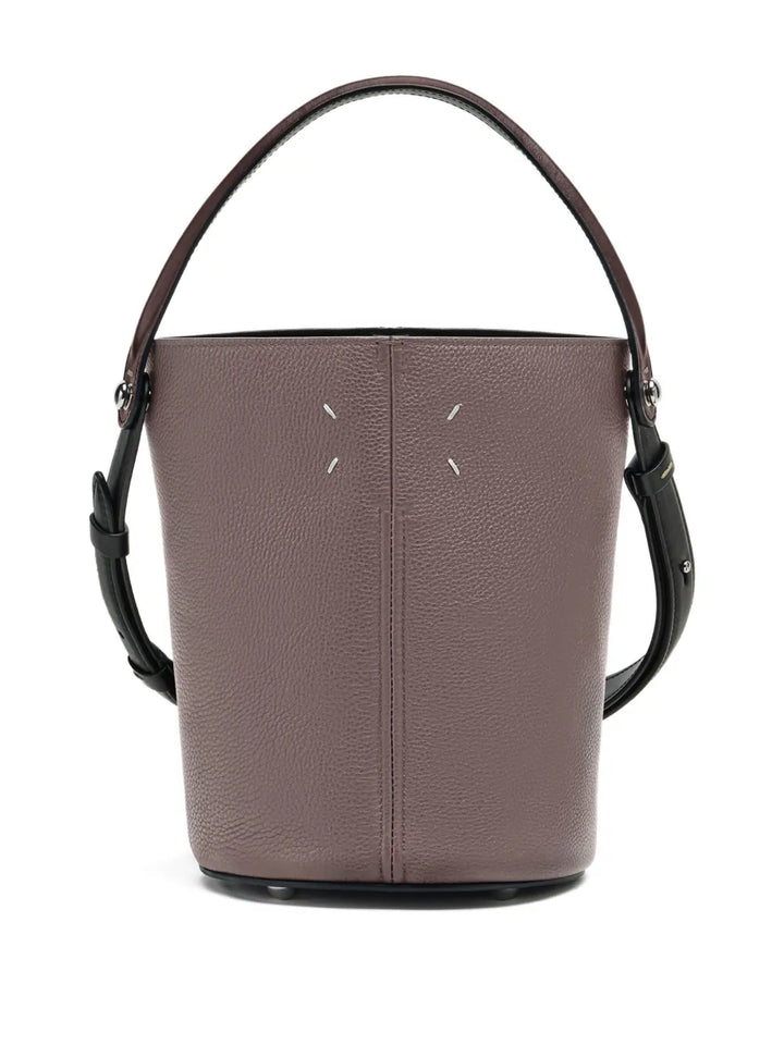 Maison Margiela Leather Shoulder Bag — Same as shown — Size One Size — Side View