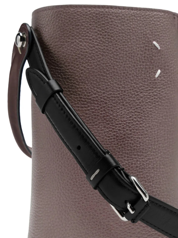 Maison Margiela Leather Shoulder Bag — Same as shown — Size One Size — Detail View