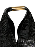 Mm6 Maison Margiela Crocodile Embossed Shoulder Bag — Same as shown — Size One Size — Back View