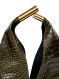 Mm6 Maison Margiela Crocodile Embossed Shoulder Bag — Same as shown — Size One Size — Top View