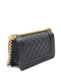 Chanel Pre Owned 2020 2021 Small Boy Chanel Shoulder Bag — Same as shown — Size One Size — Side View