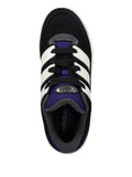 adidas Forum 2000 Sneakers — Black — Size US M 8.5 - US W 10 — Top View