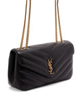 Saint Laurent Loulou Medium Shoulder Bag — Same as shown — Size One Size — Back View