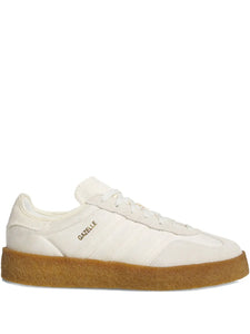 adidas X Edison Chen Gazelle Clot Lace-Up Sneakers — Cream — Size US M 4 - US W 5.5 — Front View