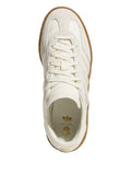 adidas X Edison Chen Gazelle Clot Lace-Up Sneakers — Cream — Size US M 4 - US W 5.5 — Back View