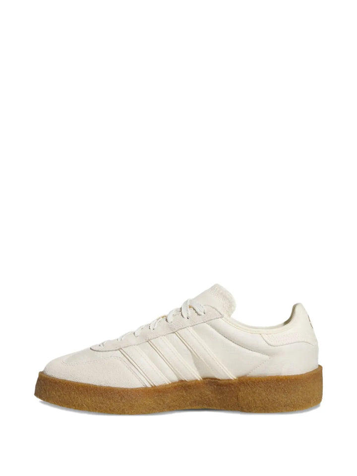 adidas X Edison Chen Gazelle Clot Lace-Up Sneakers — Cream — Size US M 4 - US W 5.5 — Detail View