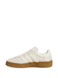 adidas X Edison Chen Gazelle Clot Lace-Up Sneakers — Cream — Size US M 4 - US W 5.5 — Detail View