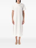 Polo Ralph Lauren Jersey T Shirt Dress — White/ Red — Size XS — Front View