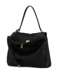 Balenciaga Leather Slouchy Shoulder Bag — Same as shown — Size One Size — Back View