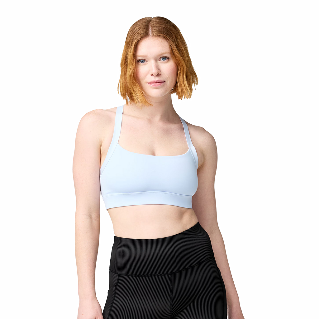 Brooks Luxe Strappy Bra — Black — Size XSmall — Alternate View 9