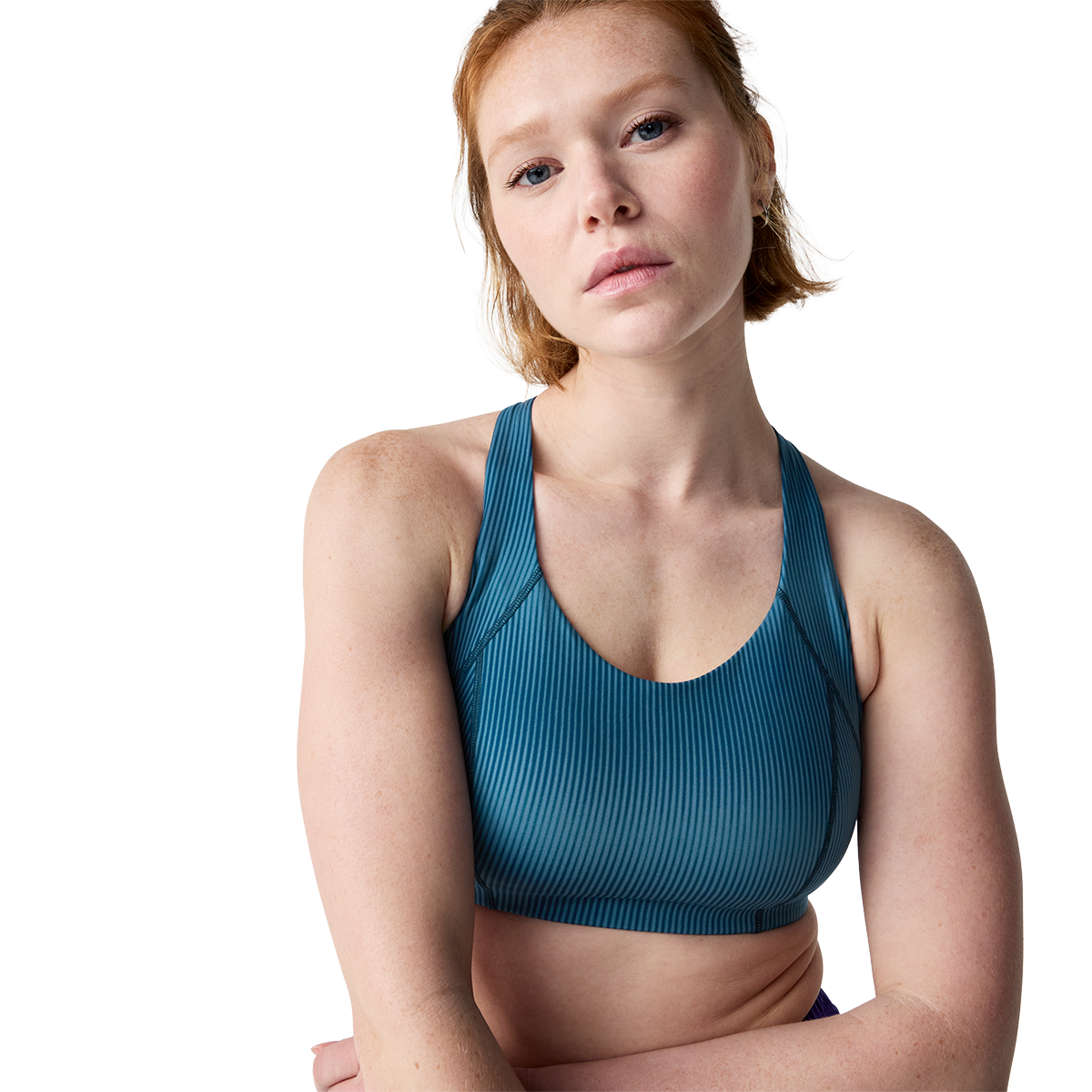 Brooks Chaser Padded Bra — Black — Size XSmall — Back View