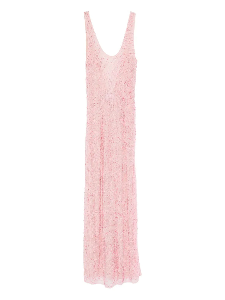 Roberta Einer Roma Dress — Pink — Size S — Front View