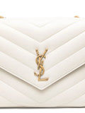 Saint Laurent Large Loulou Leather Shoulder Bag — Same as shown — Size One Size — Top View