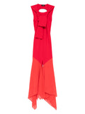 Awake Mode Knitted Dress — Red — Size S — Front View