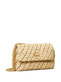 Tory Burch Kira Braided Straw Shoulder Bag — Same as shown — Size One Size — Top View