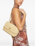 Tory Burch Kira Braided Straw Shoulder Bag — Same as shown — Size One Size — Back View