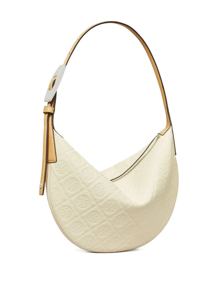 Tory Burch Small Balloon T Monogram Shoulder Bag — Same as shown — Size One Size — Side View