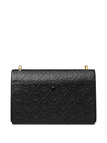 Tory Burch T Monogram Embossed Leather Shoulder Bag — Same as shown — Size One Size — Top View