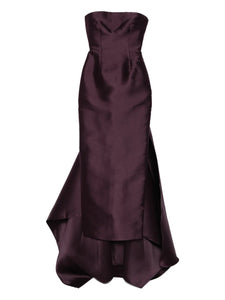 Solace London Imani Maxi Dress — Purple — Size XS — Front View