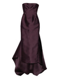 Solace London Imani Maxi Dress — Purple — Size XS — Front View