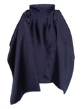 Solace London Midaxi Strapless Midi Dress — Blue/ Navy — Size XS — Front View