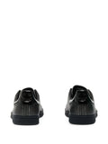 adidas Fa Stan Smith Textured Leather Sneakers — Black — Size US M 10.5 - US W 12 — Back View
